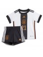 Tyskland Ilkay Gundogan #21 Replika Hemmakläder Barn VM 2022 Kortärmad (+ byxor)